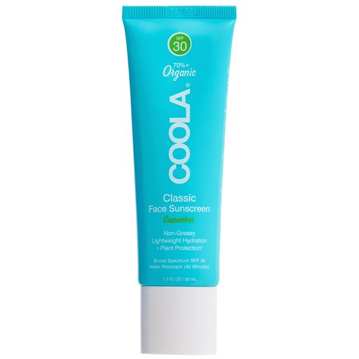 Coola Classic Cucumber Face Lotion, SPF 30, 50 ml