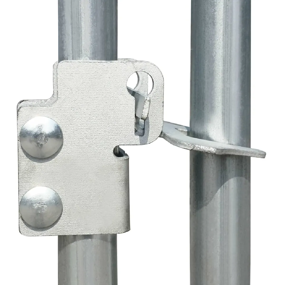 vidaXL Poulailler 2x1x1,5 m Acier galvanisé