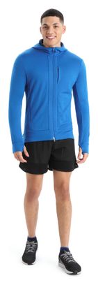 Veste à Capuche Icebreaker Merinos Quantum III Bleu