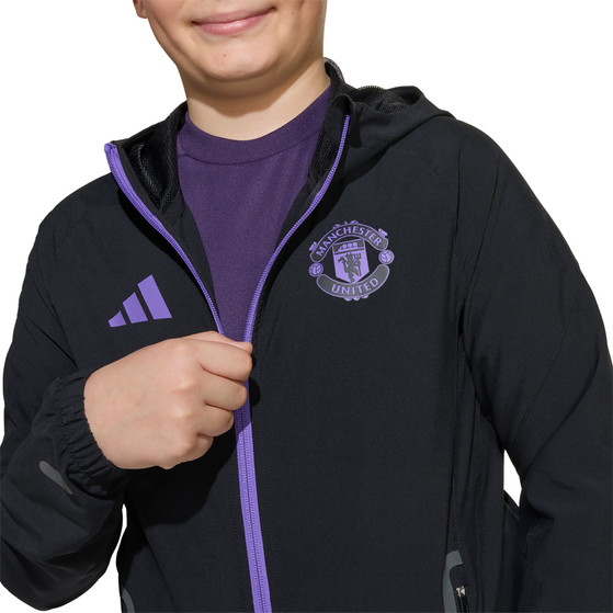 adidas Manchester United Tiro Vis Tech Jacket Kids