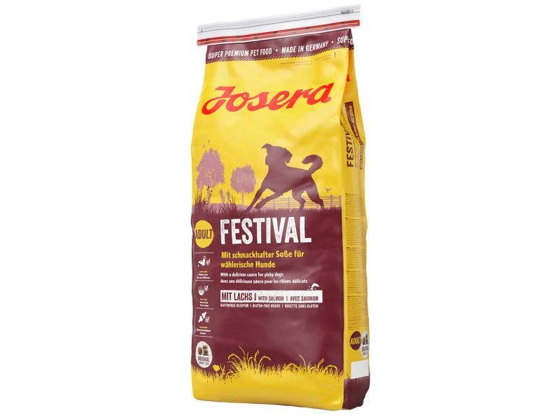 Josera Trockenfutter Daily Adult Festival, 12.5 kg Alleinfuttermittel für ausgewachsene Hunde