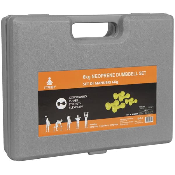Hantelsett Vinyl 6 stk