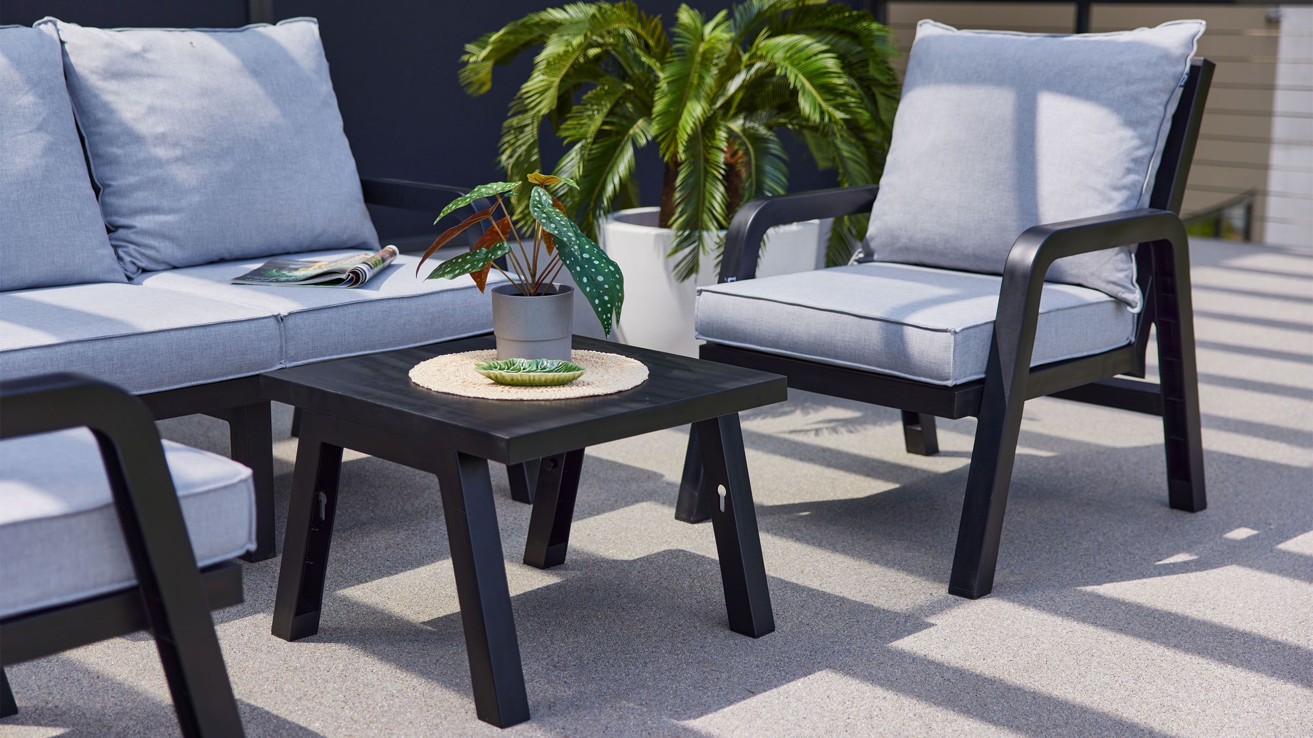 Loungeset 23.704.755 Ibiza B120 x D84 x H93 cm