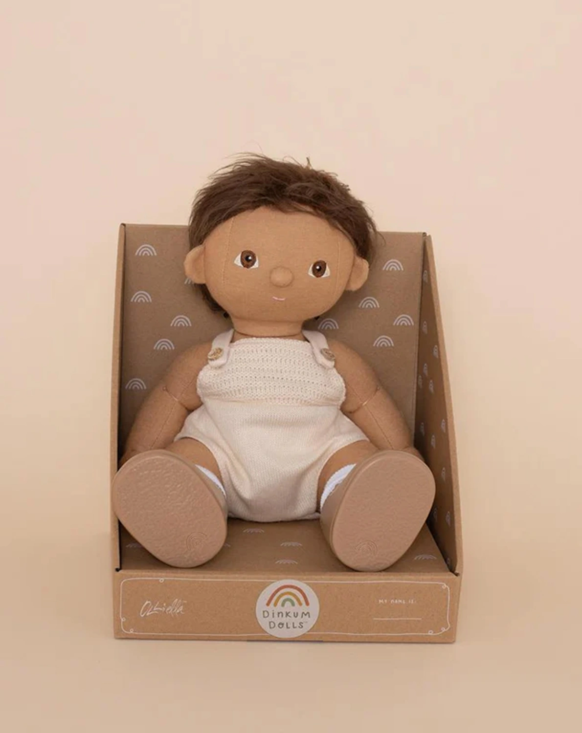 Stoffpuppe DINKUM - SPROUT (35cm) in creme