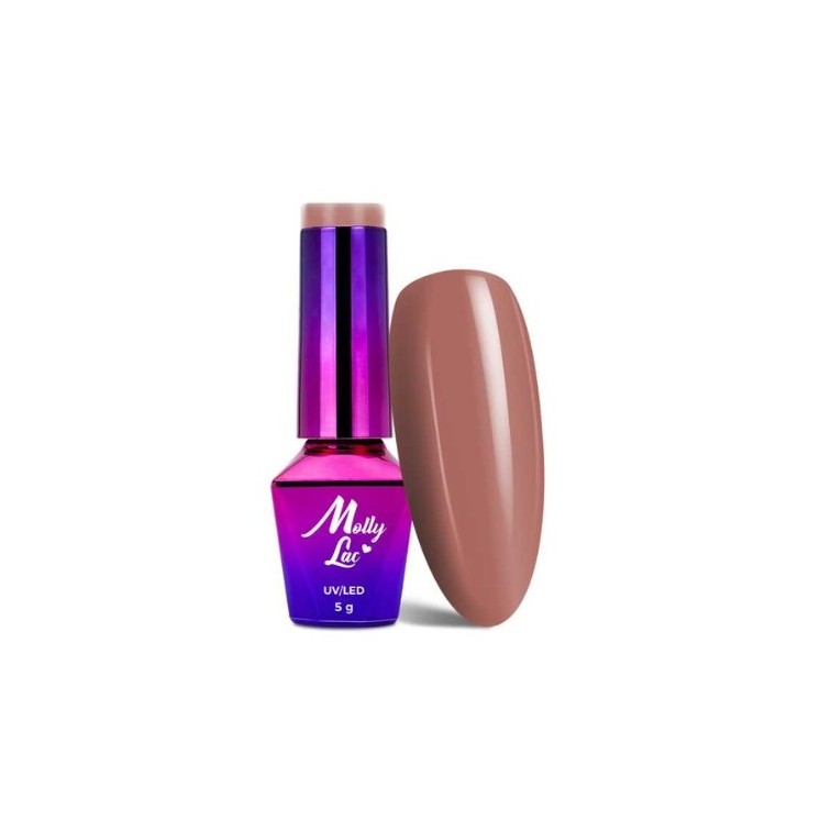 MollyLac /60/ Delicate Woman hybride nagellak My Morning Hot Cacao 5 ml