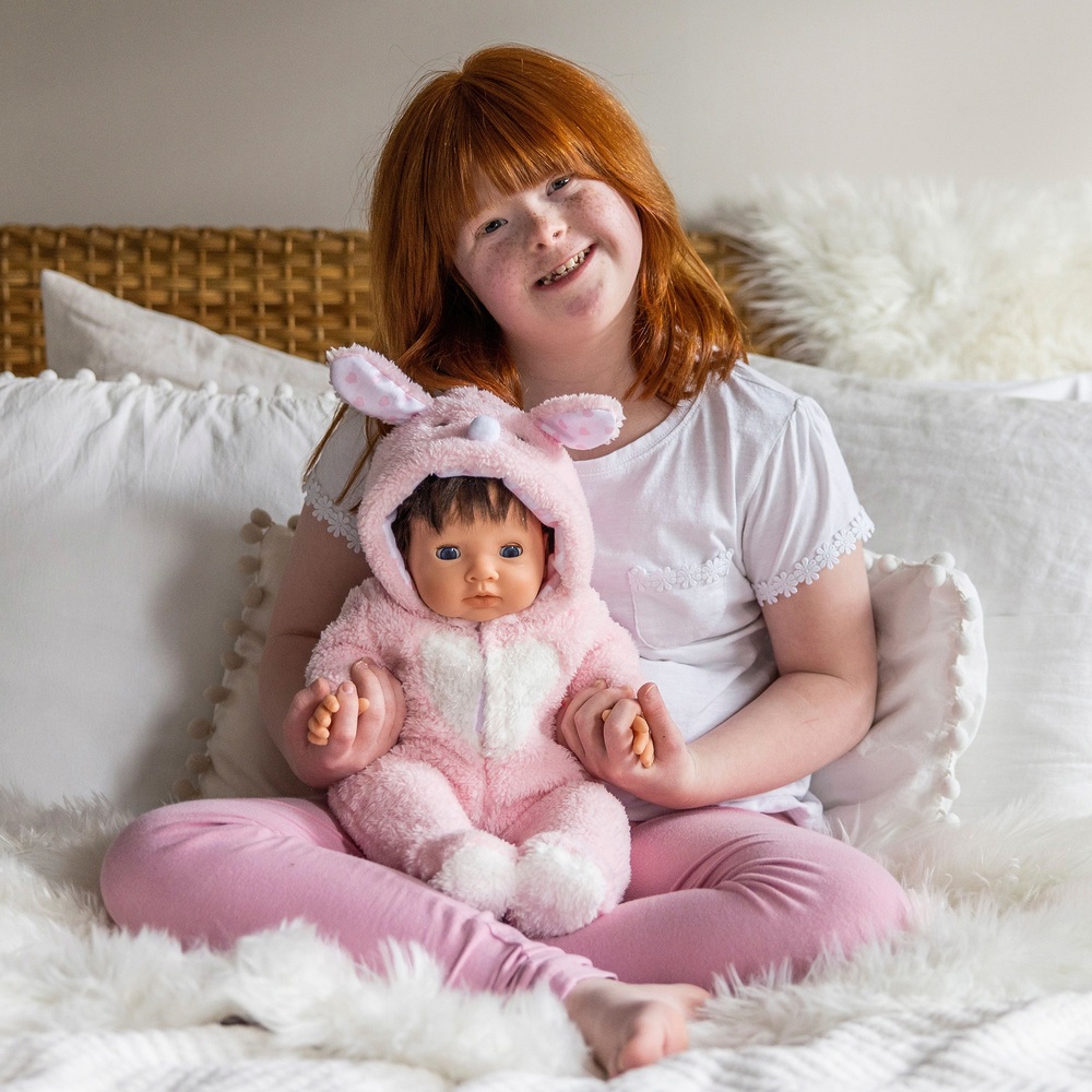 Tiny Treasures All-in-One Bunny Cuddles Outfit