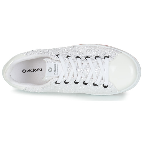 Victoria - DEPORTIVO GLITTER KID - Blanc