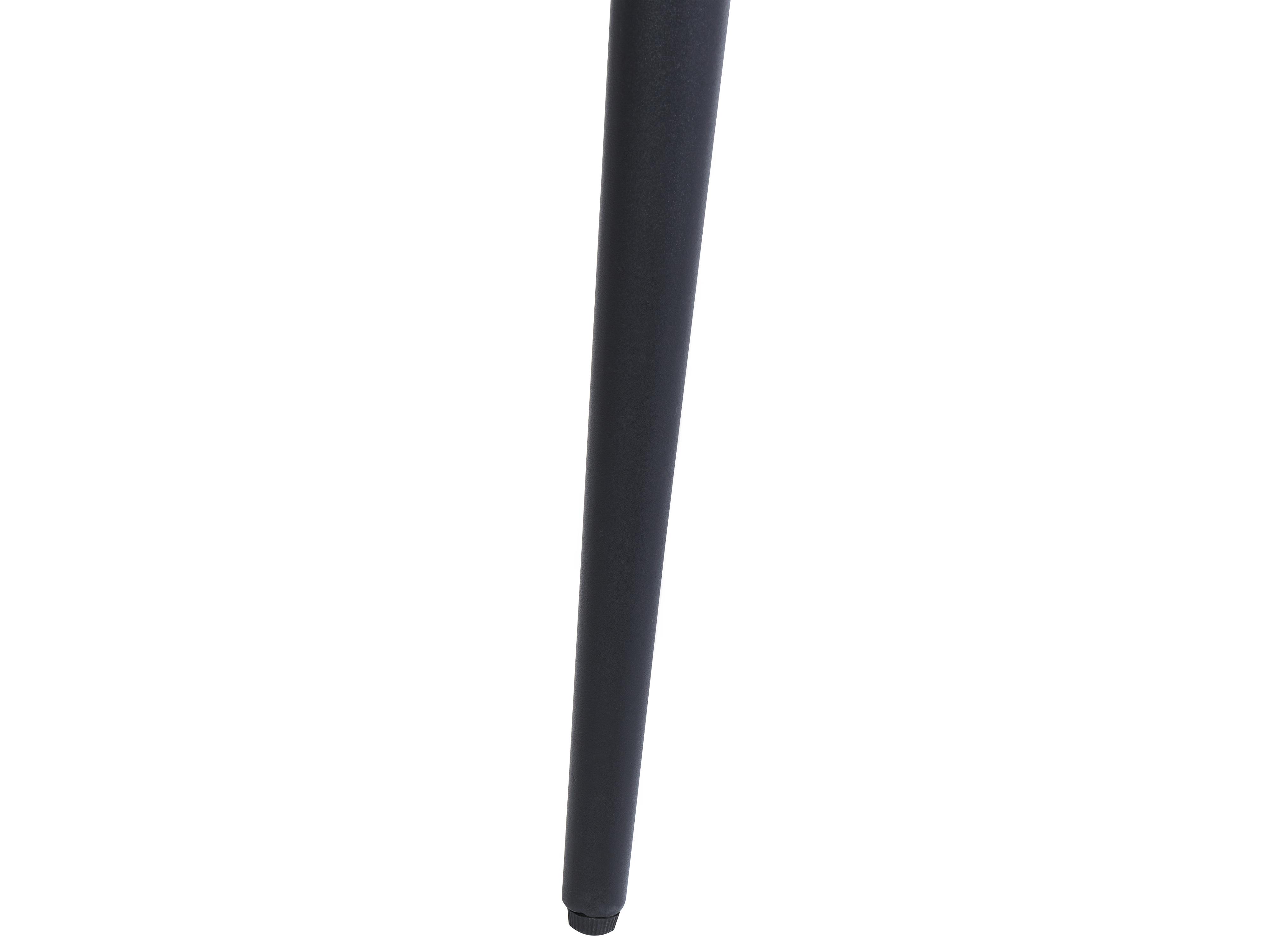 Eettafel uitschuifbaar GELANDA Grijs 80 cm 120/160 cm