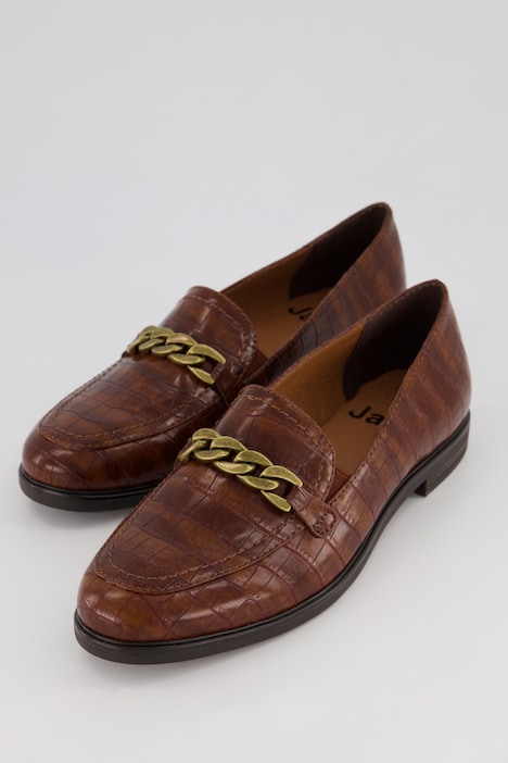 Jana Loafer, Lederoptik, Wechselfußbett