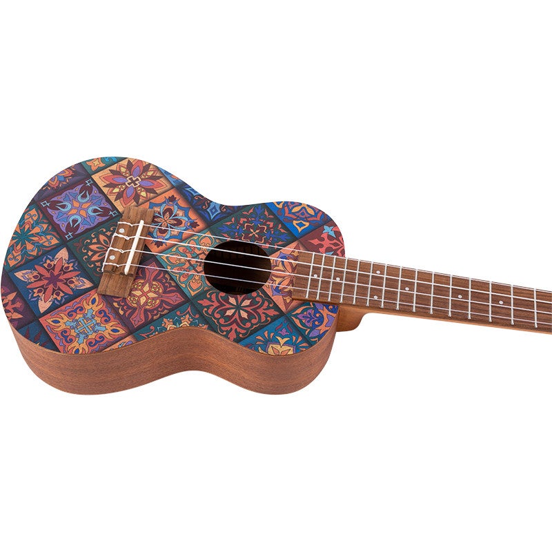 Flight Art Series AUC-33 Fusion concert ukelele met gigbag