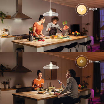 Philips Hue standaardlamp - warmwit licht 16W