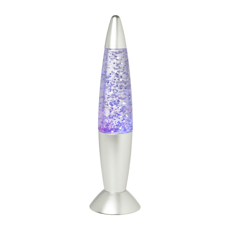 LED glitterlamp - ø9.5x36 cm