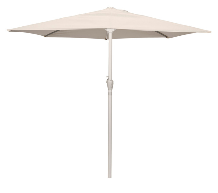 Altanparasol m/krank sandgrå B270 x D135 x H234 cm