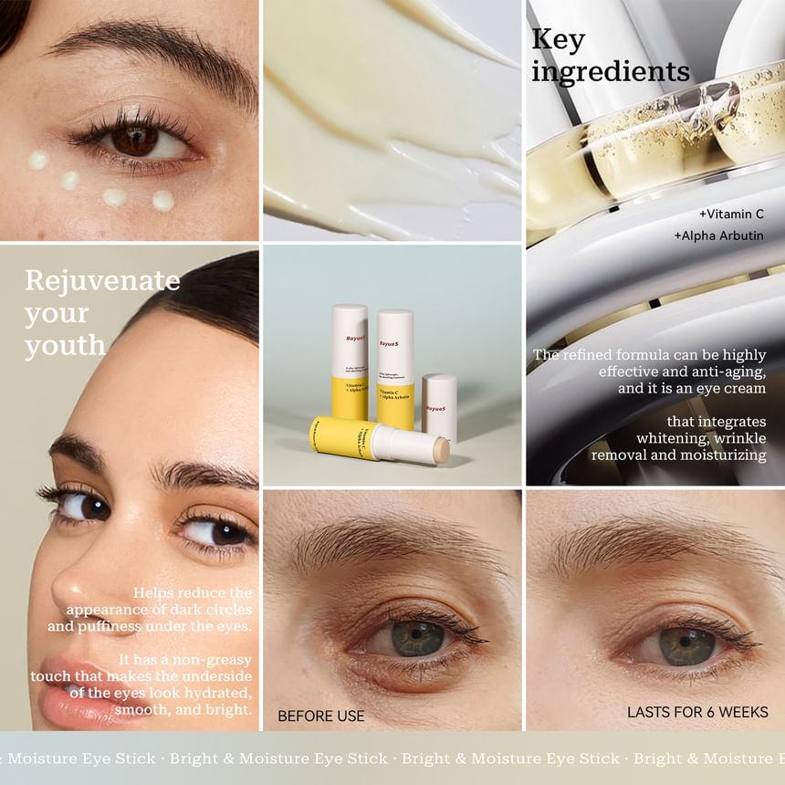 RoyueS - Vitamine C + Alpha Arbutin Oogstick