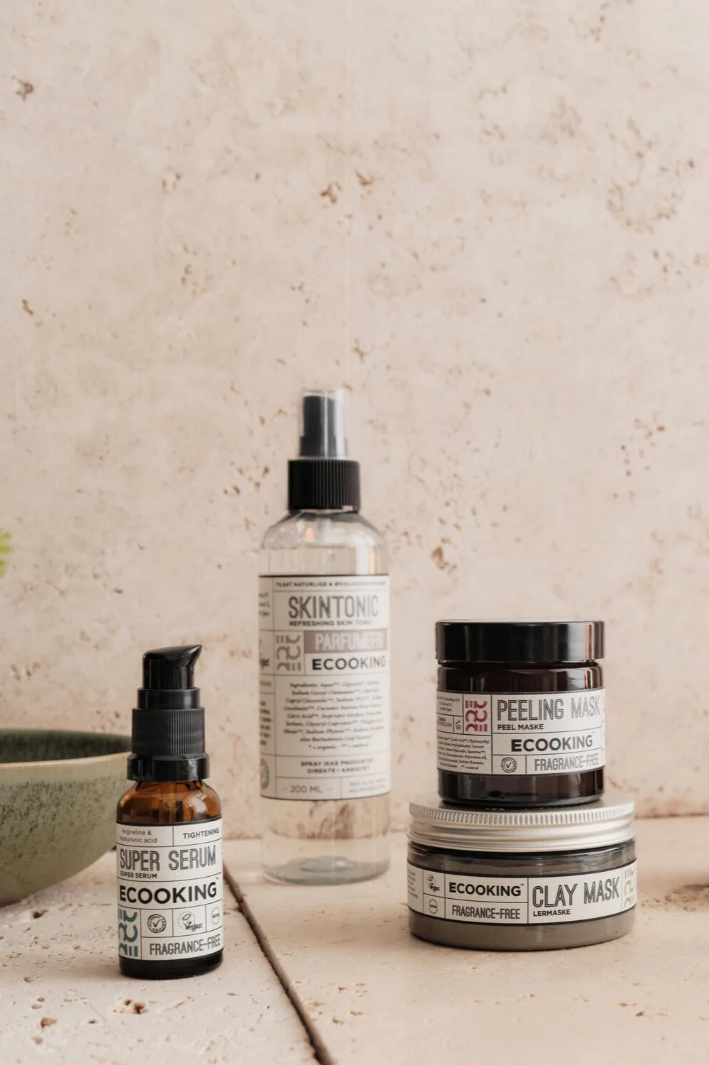 Ecooking  Parfumefri skintonic - 200 ml.