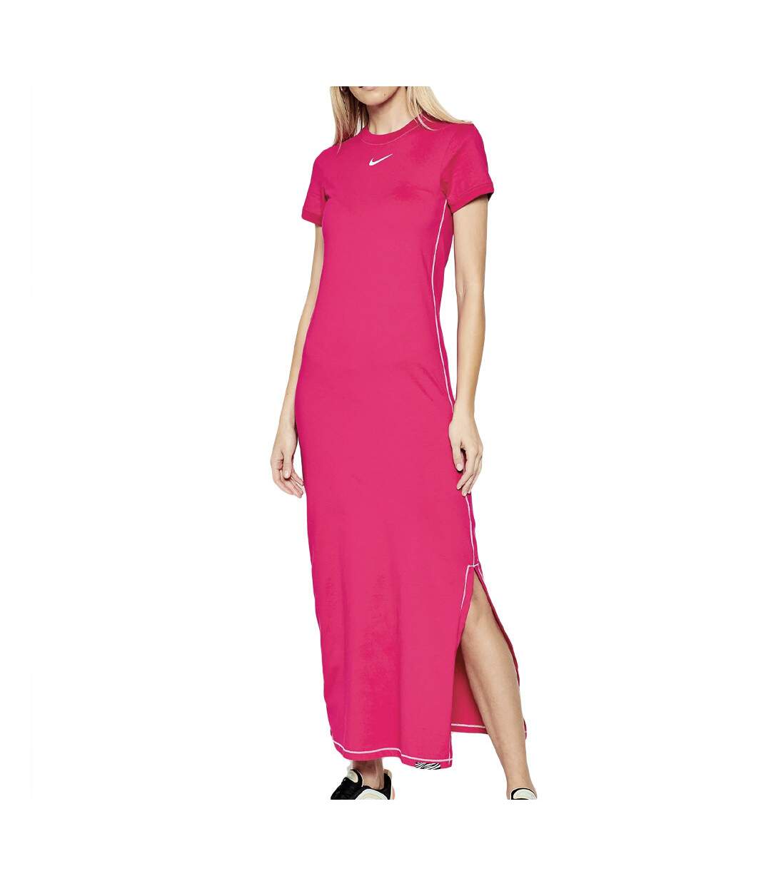 Robe Rose Femme Nike Icon Clash