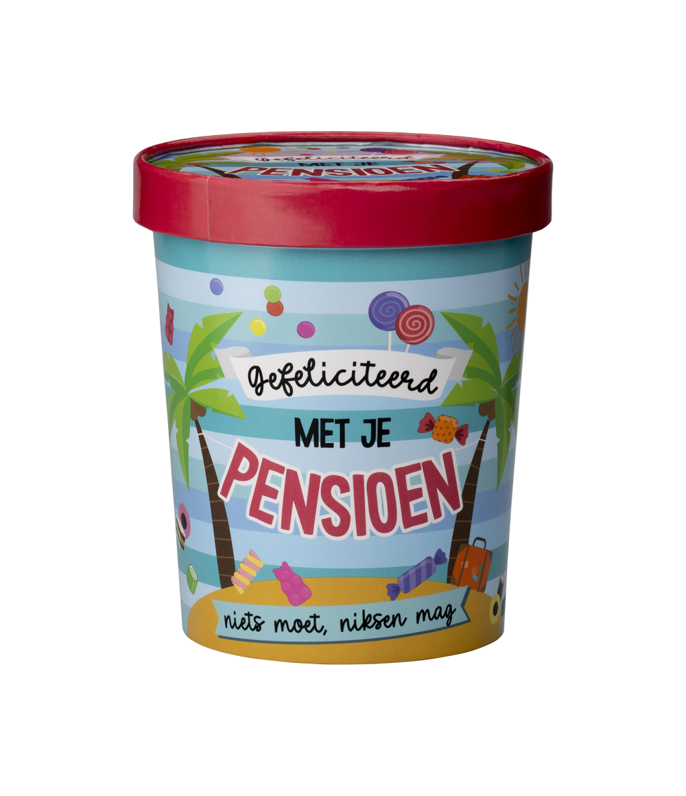 Pensioen Snoepbakje 12cm