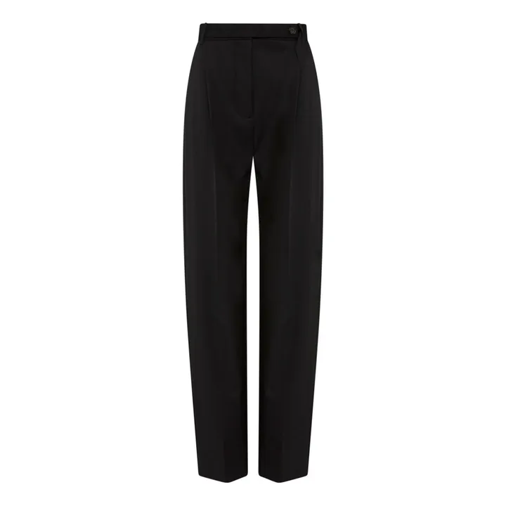 St Agni Pantalon Ceinturé | Noir