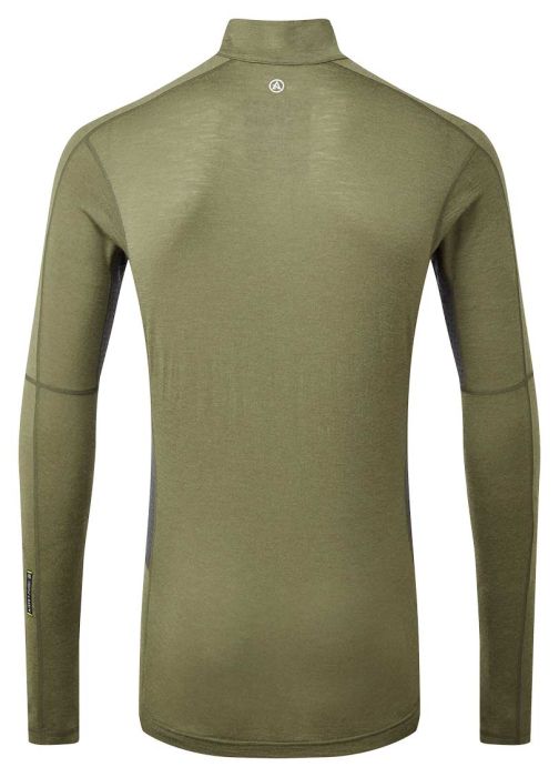Boulder 125 1/4 Zip Men uldundertrøje