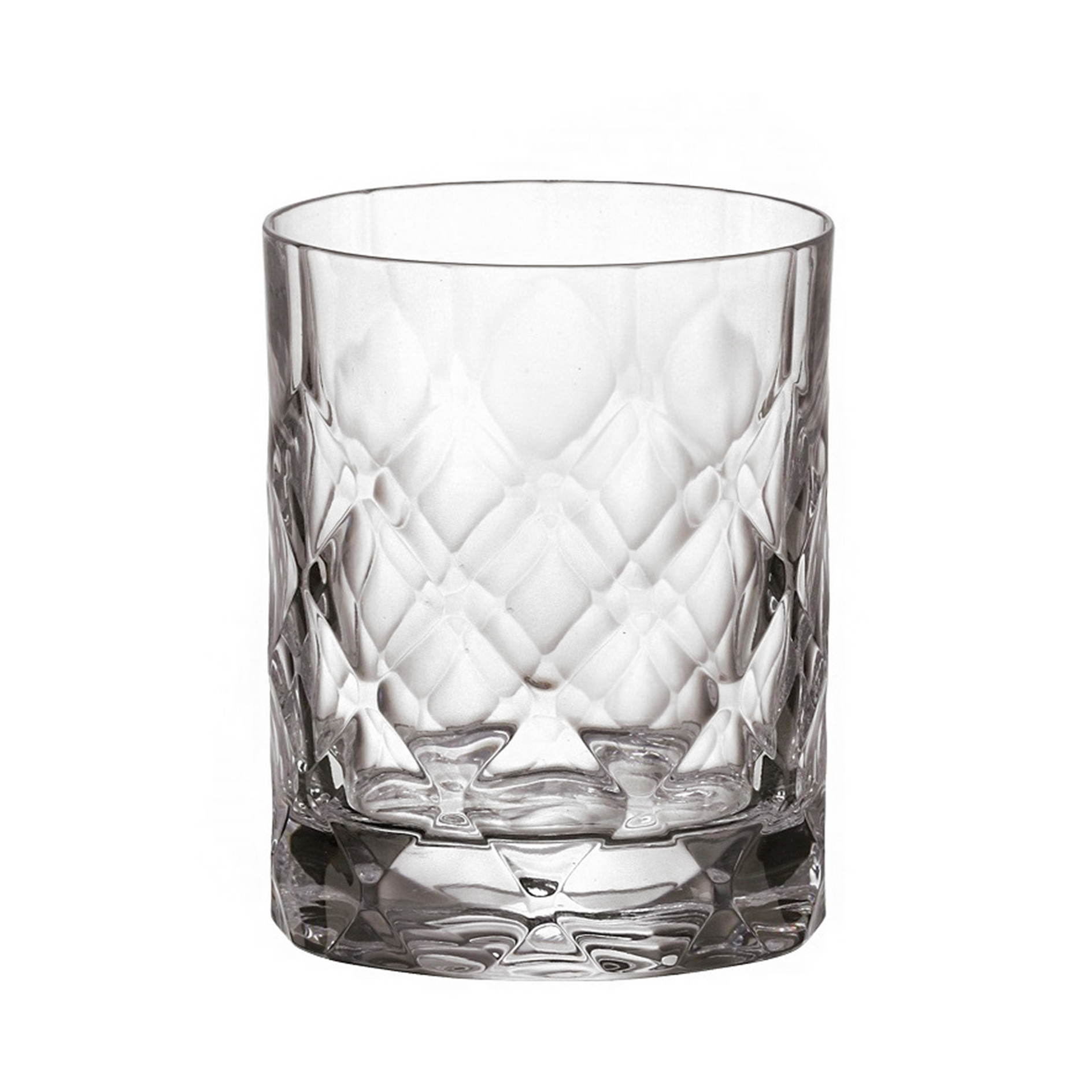 6er-Set Whiskybecher - klar - Kristallglas - 300 ml