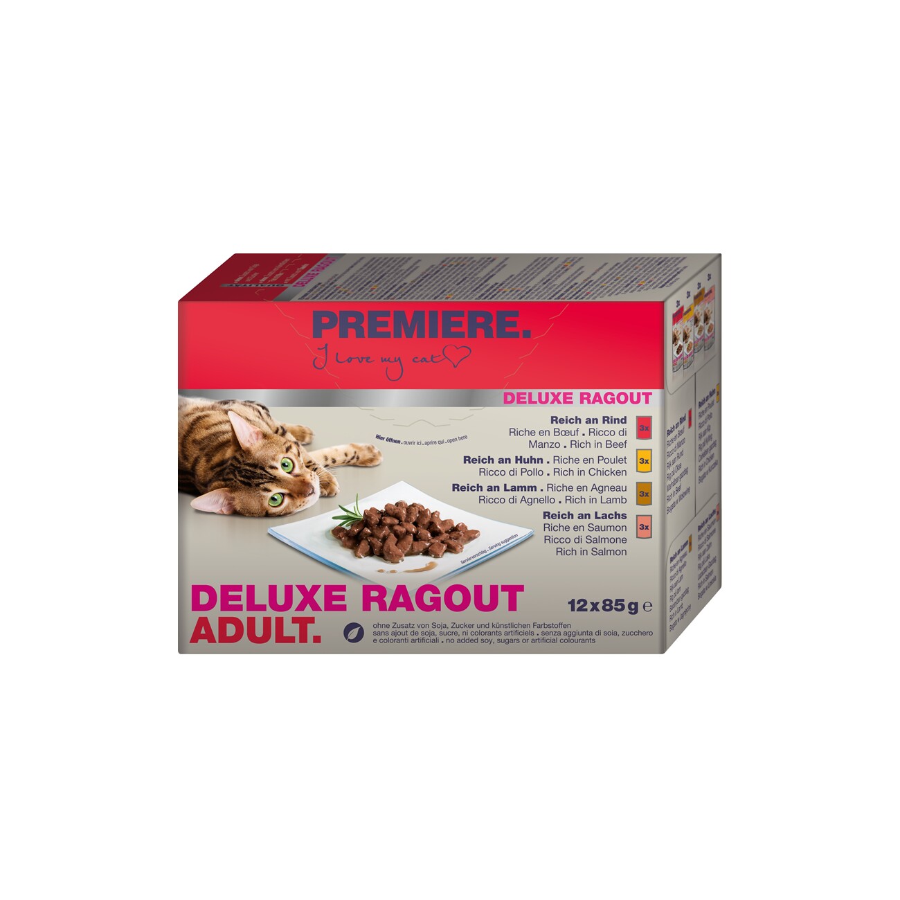PREMIERE Deluxe Ragout Adult Multipack 12x85g