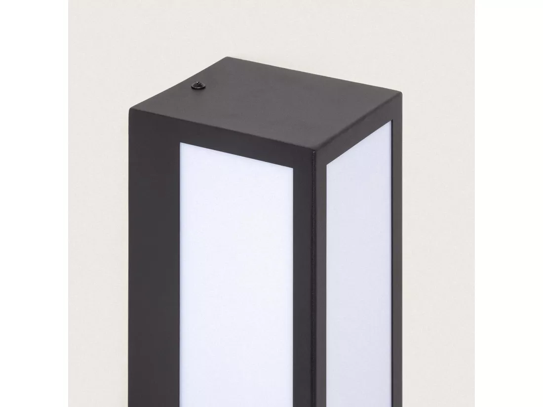 Applique Murale Extérieure Acier Inoxydable avec Détecteur de Mouvement Gakom Opal Noir