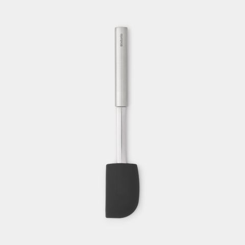 Profile Pannenlikker, silicone - Matt Steel / Black