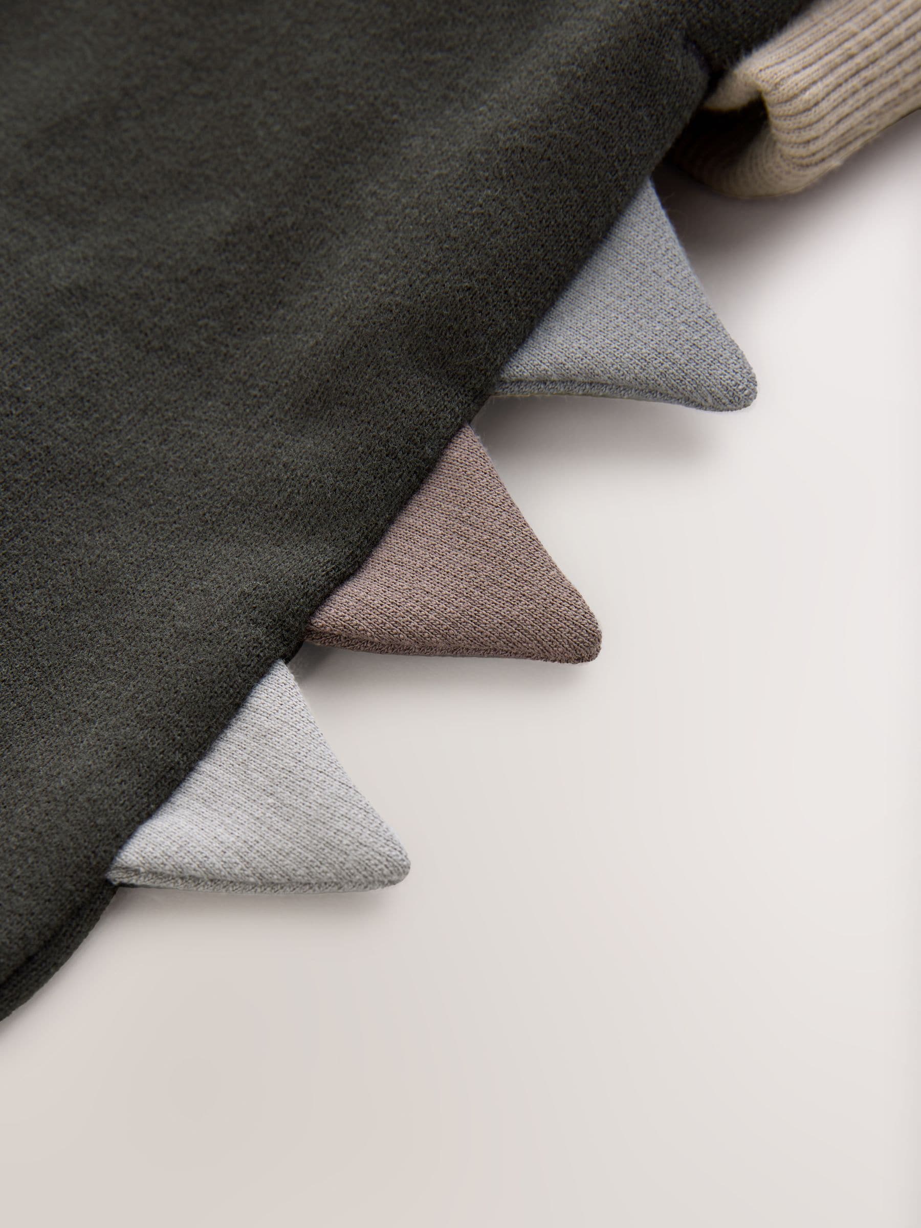 Grey and Charcoal Dinosaur Spike - Set met sweatshirt en joggingbroek (3mnd -7jr)