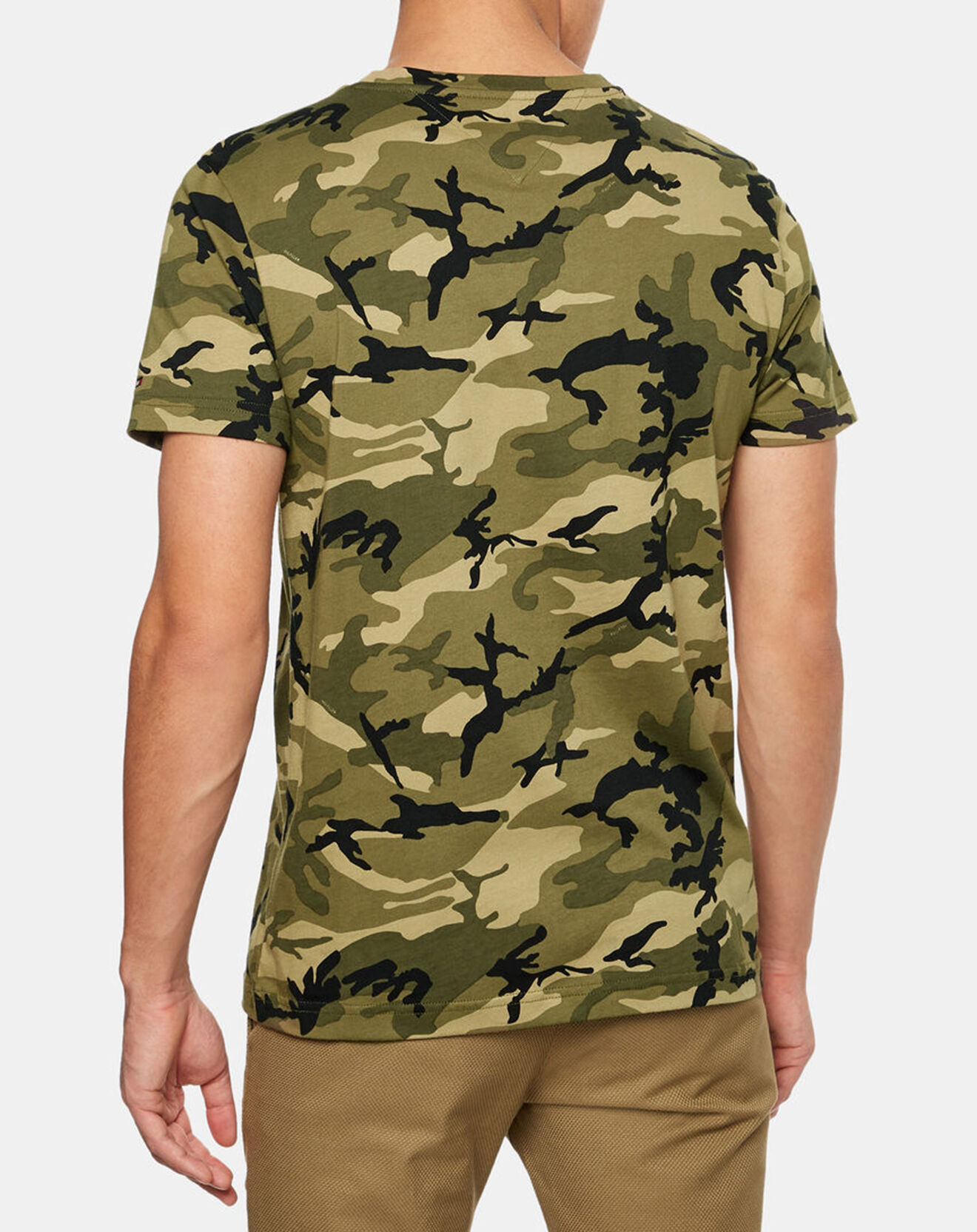 Tommy Hilfiger T-Shirt Tommy Logo camouflage kaki