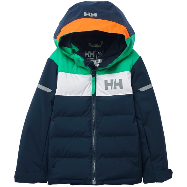 Veste de ski HELLY HANSEN K VERTICAL INS JACKET NAVY