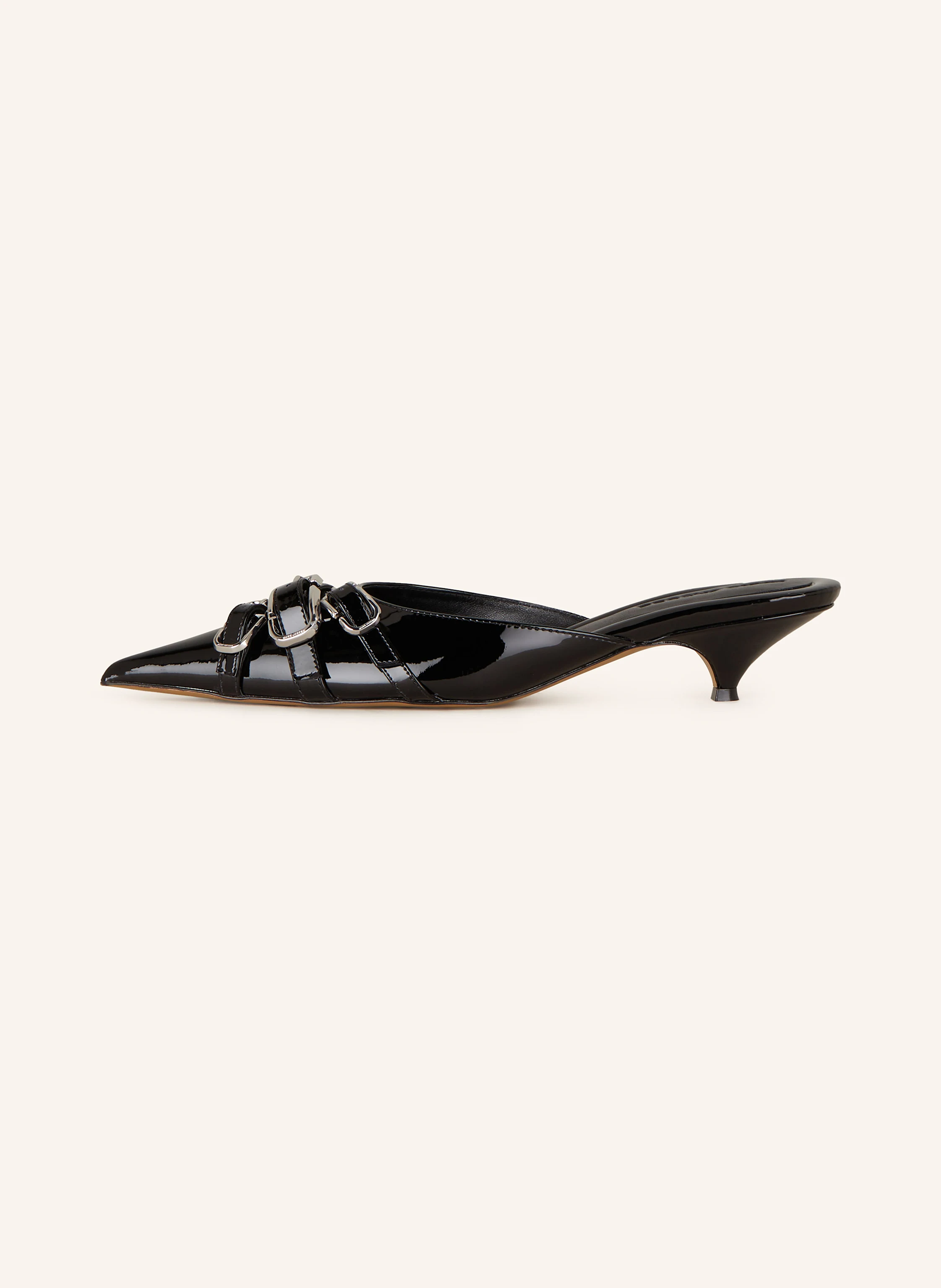 MARC JACOBS Lack-Mules THE EMMA KITTEN HEEL