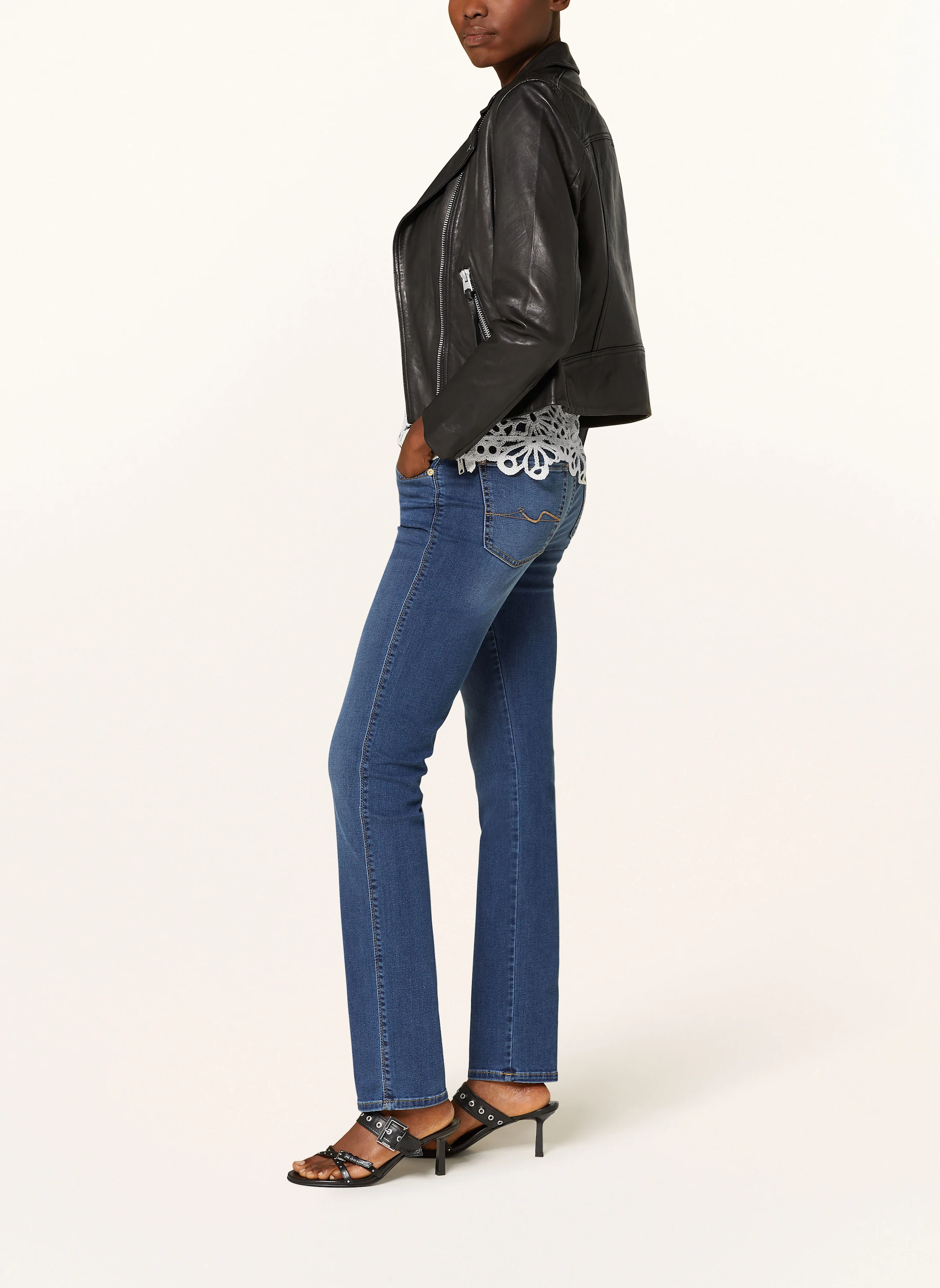 7 for all mankind Straight Jeans KIMMIE
