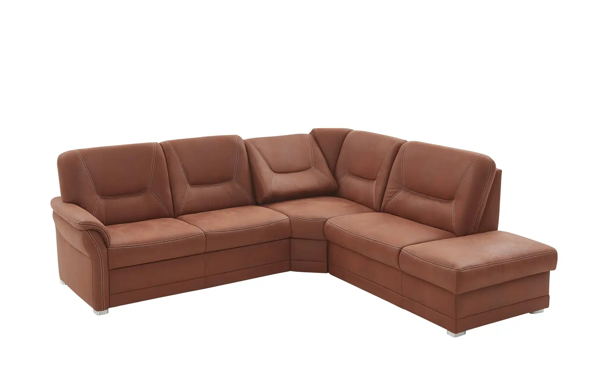 meinSofa Ecksofa aus Mikrofaser Edda