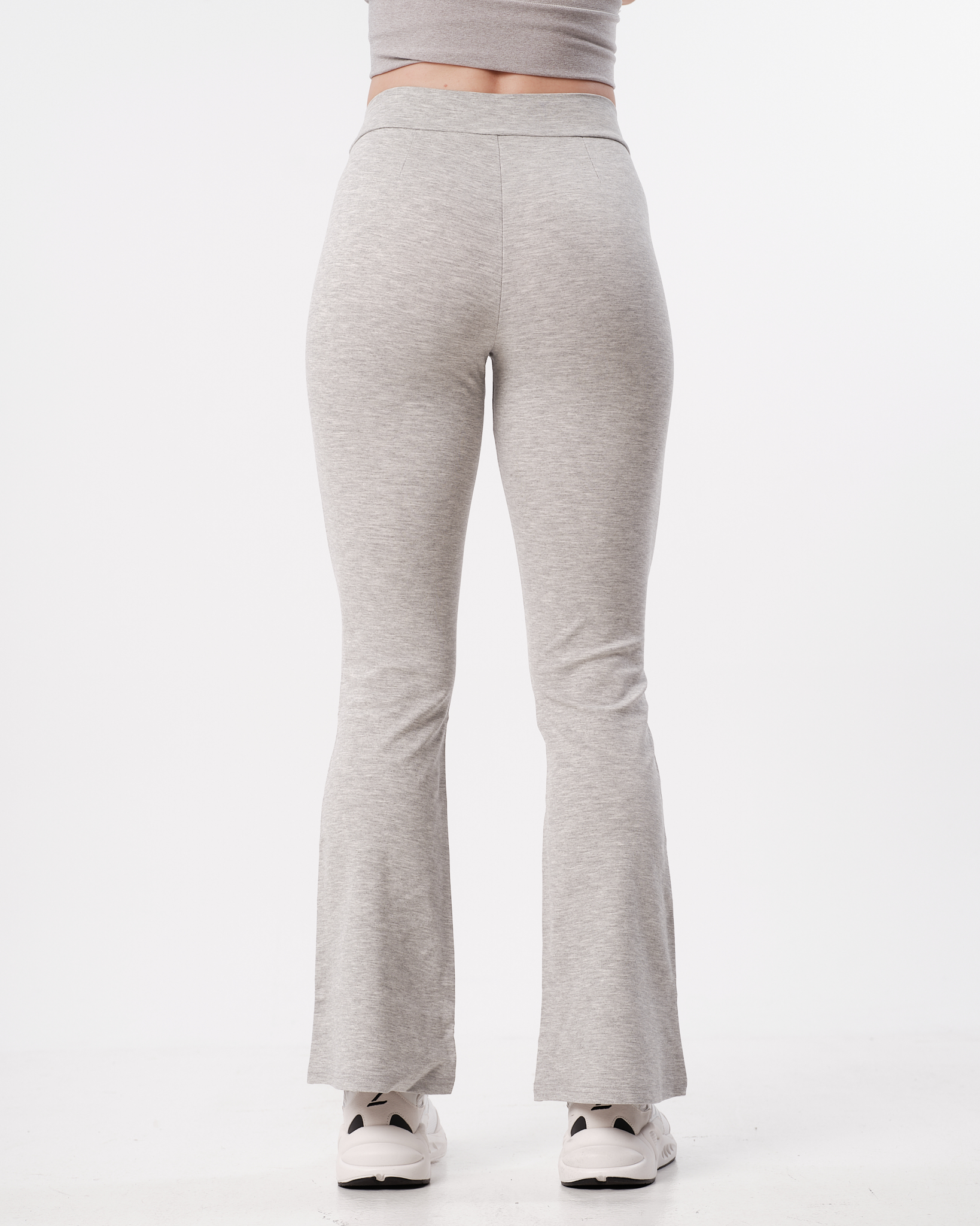 Bumpro Everyday Flare Pants Grey Marl