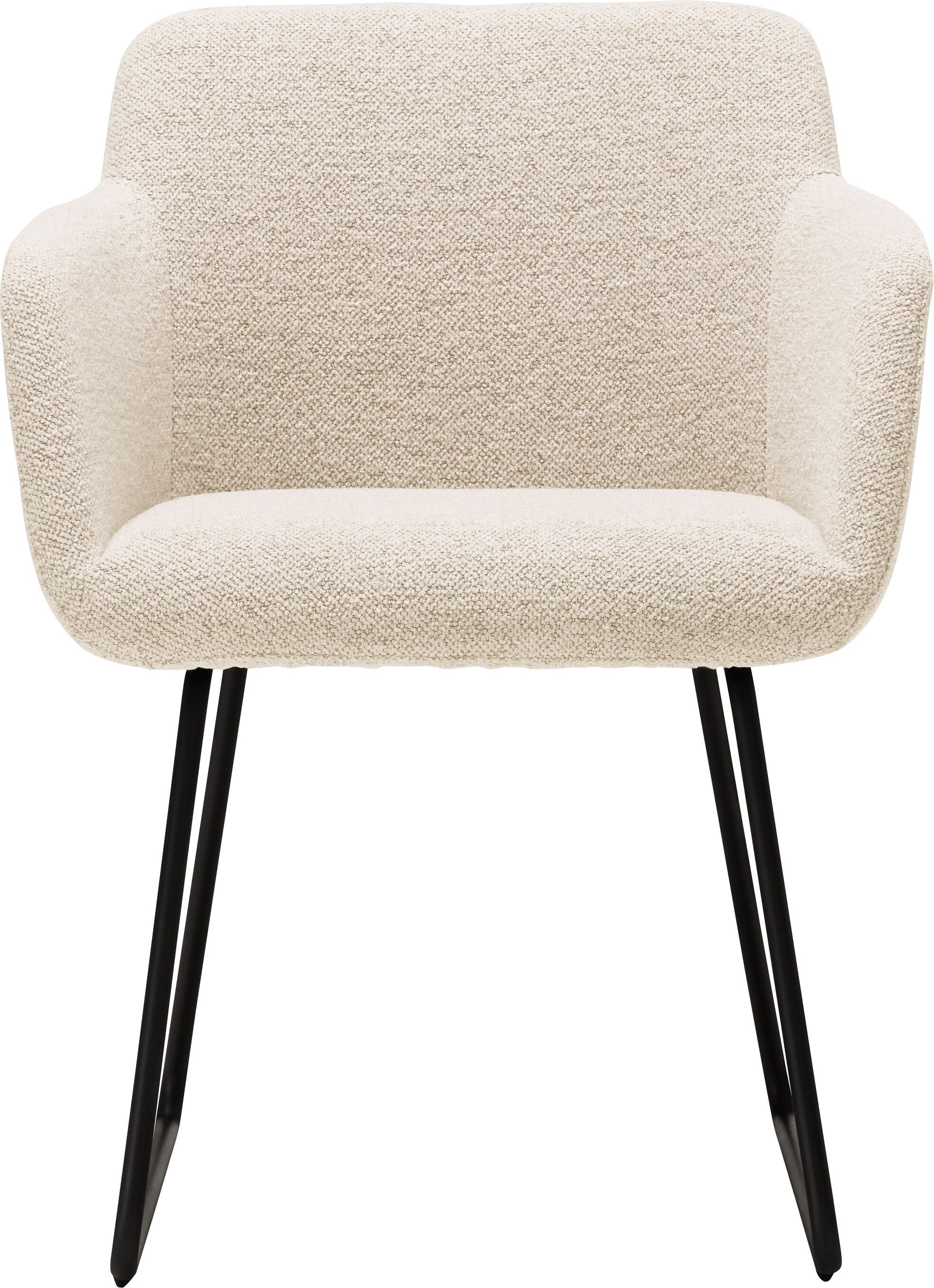 PECORA Stuhl - Beige / B: 57.5 cm x T: 58.0 cm x H: 76.0 cm