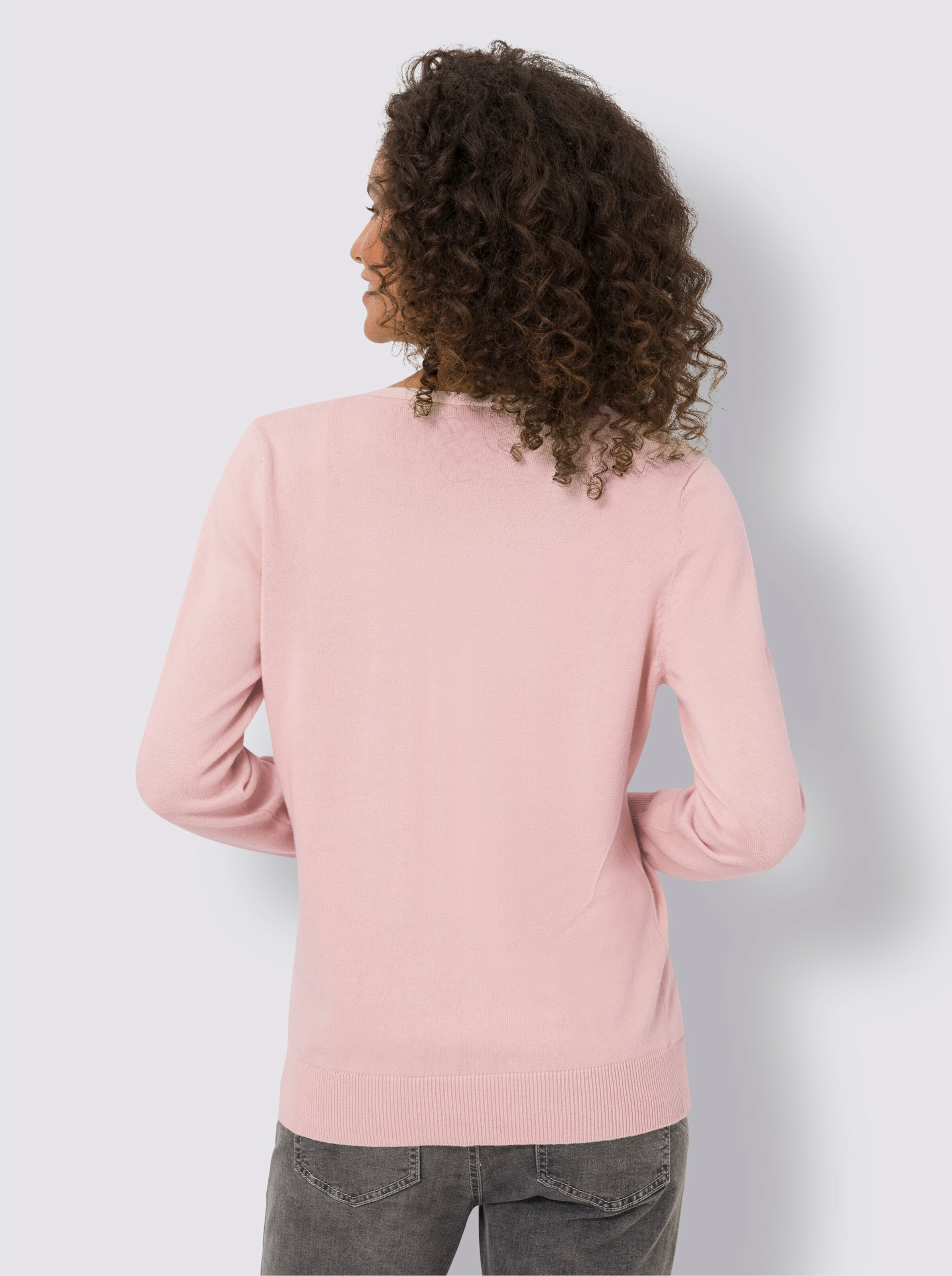 Feinstrickjacke