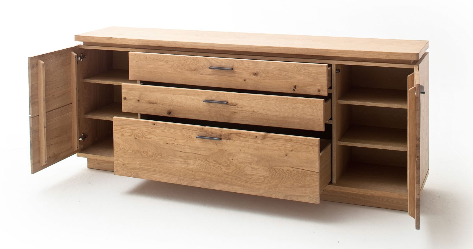 Sideboard BARCELONA 210 cm Balkeneiche bianco