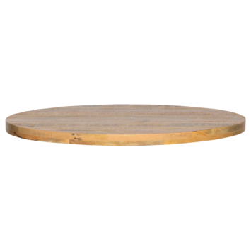 WOOOD Tablo tafelblad mangohout Ø120cm