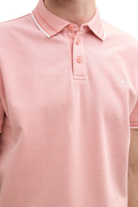 Tom Tailor oranje heren polo