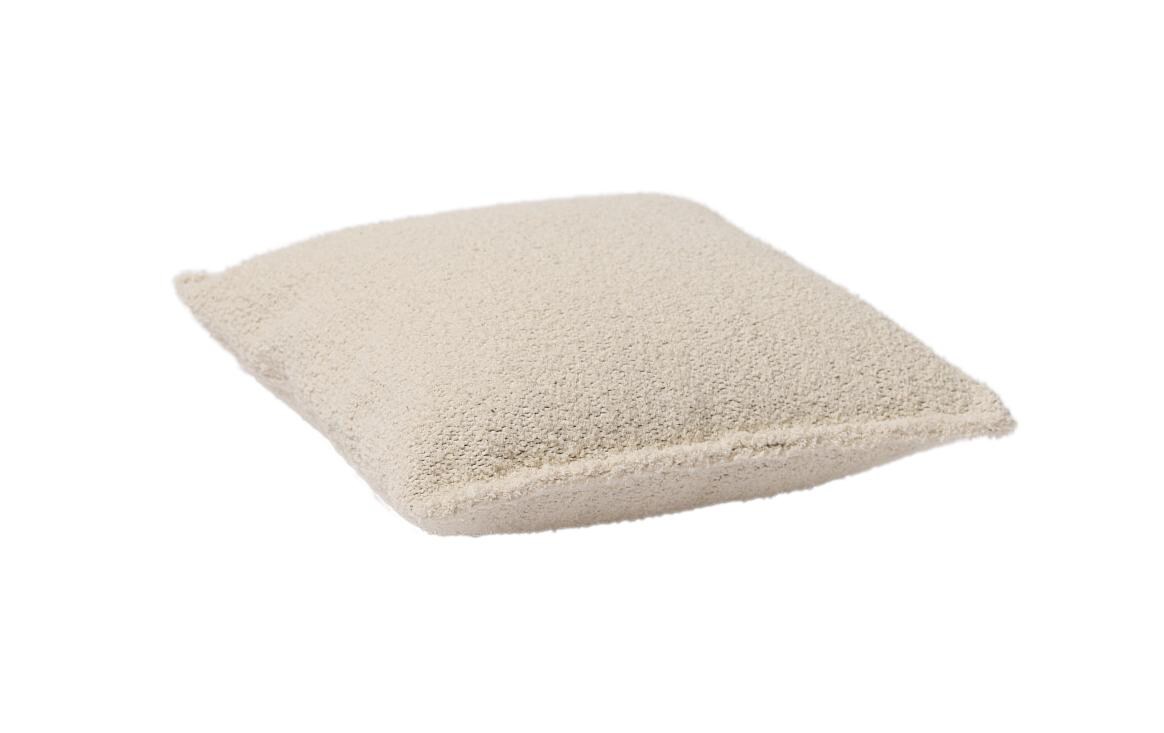 Kissen WESTLETON 50 x 50 cm, SandZierkissen aus 100% recycelter Baumwolle