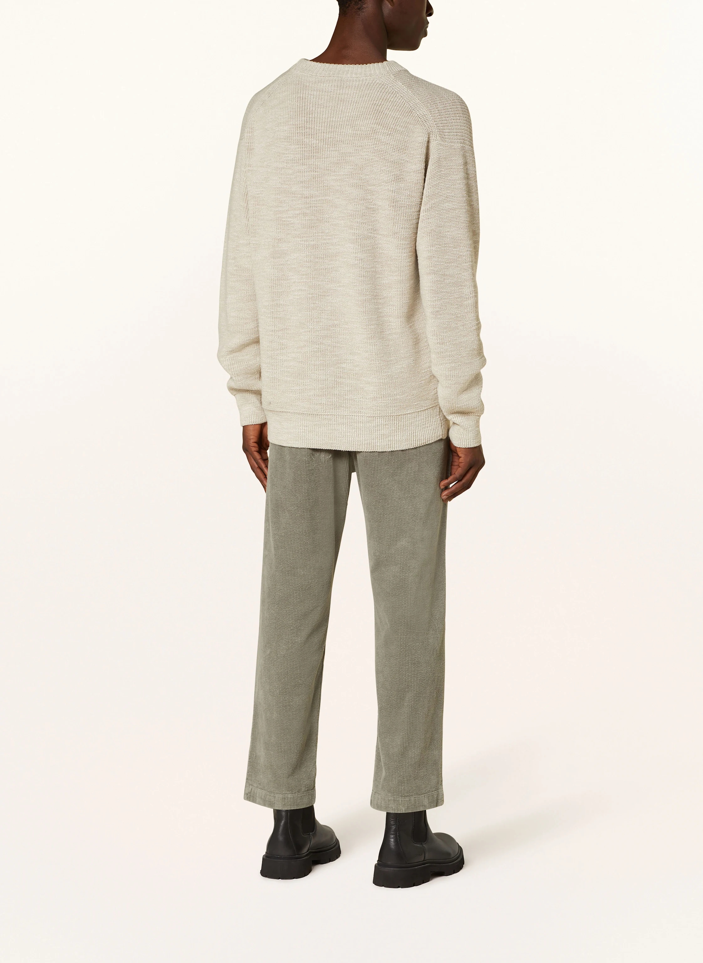 BOSS Cordchino SHYNE Slim Fit mit verkürzter Beinlänge