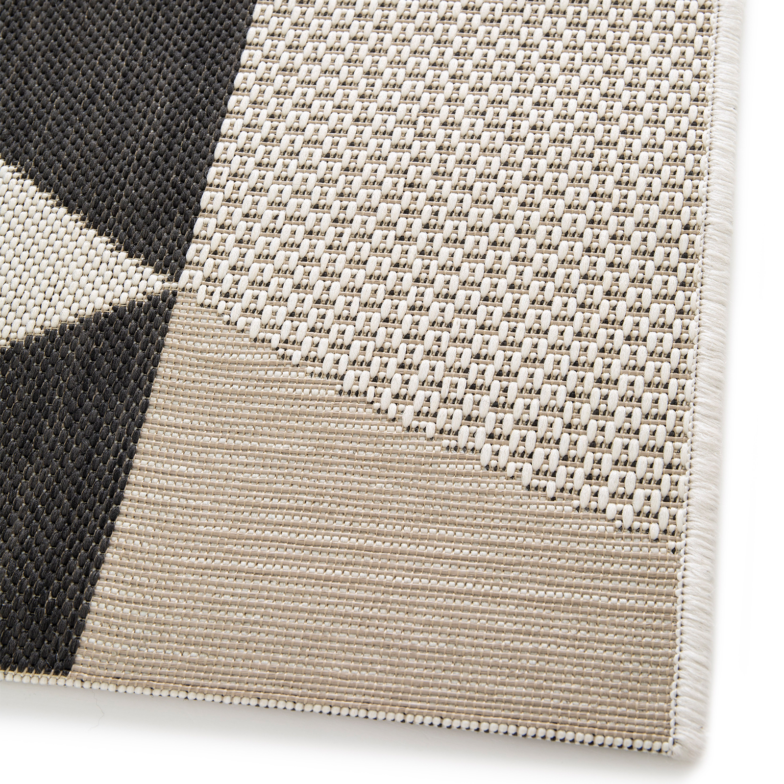 In-/Outdoorteppich - graumix - 80x150 cm