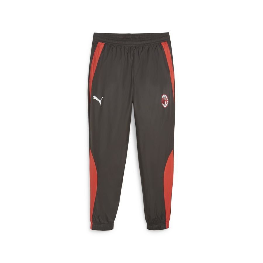 Milan AC Bas de Survêtement Avant-Match Woven - Noir/Rouge