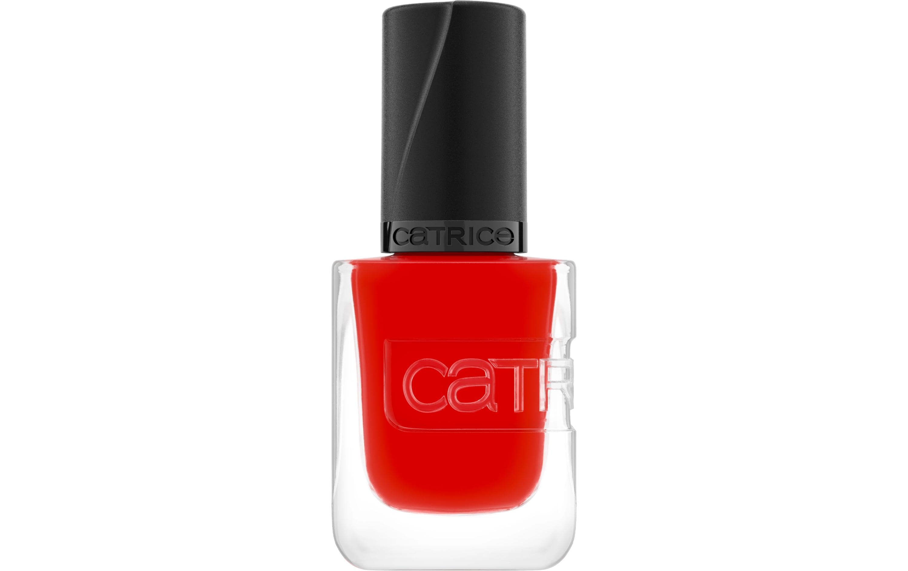 Nagellack Gel Affair 016 Dont Bite The AppleLanganhaltender Gel-Nagellack in einem leuchtenden, orangefarbenen Rot-Ton