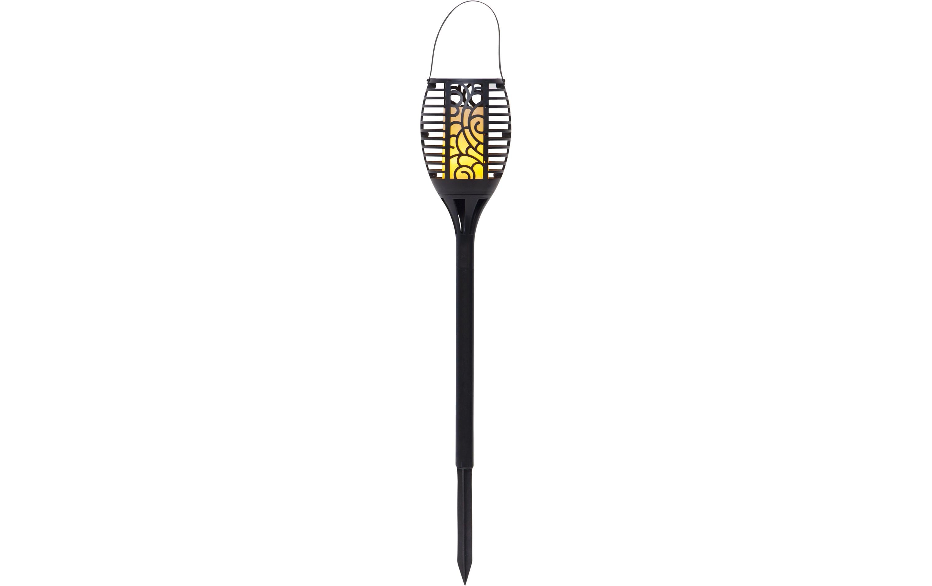 Gartenlicht Solar Flame, SchwarzSolar Fackel mit Kerzeneffekt