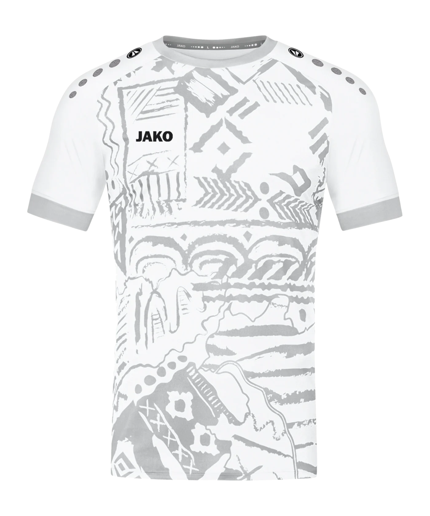 JAKO Tropicana Trikot Kids Weiss Grau F10