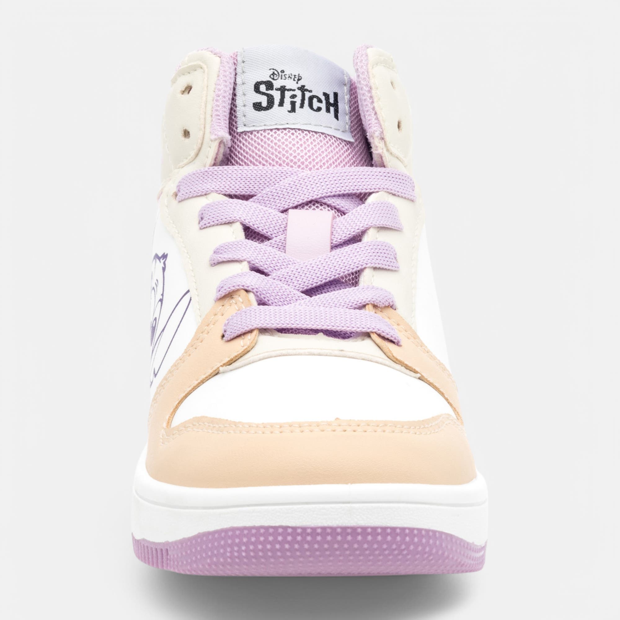 Baskets hautes Fille blanc