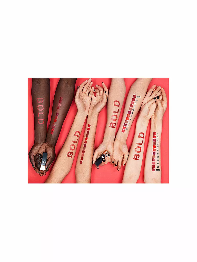 YVES SAINT LAURENT Lippenstift - Rouge Pur Couture The Bold ( 02 Wilful Red ) rot