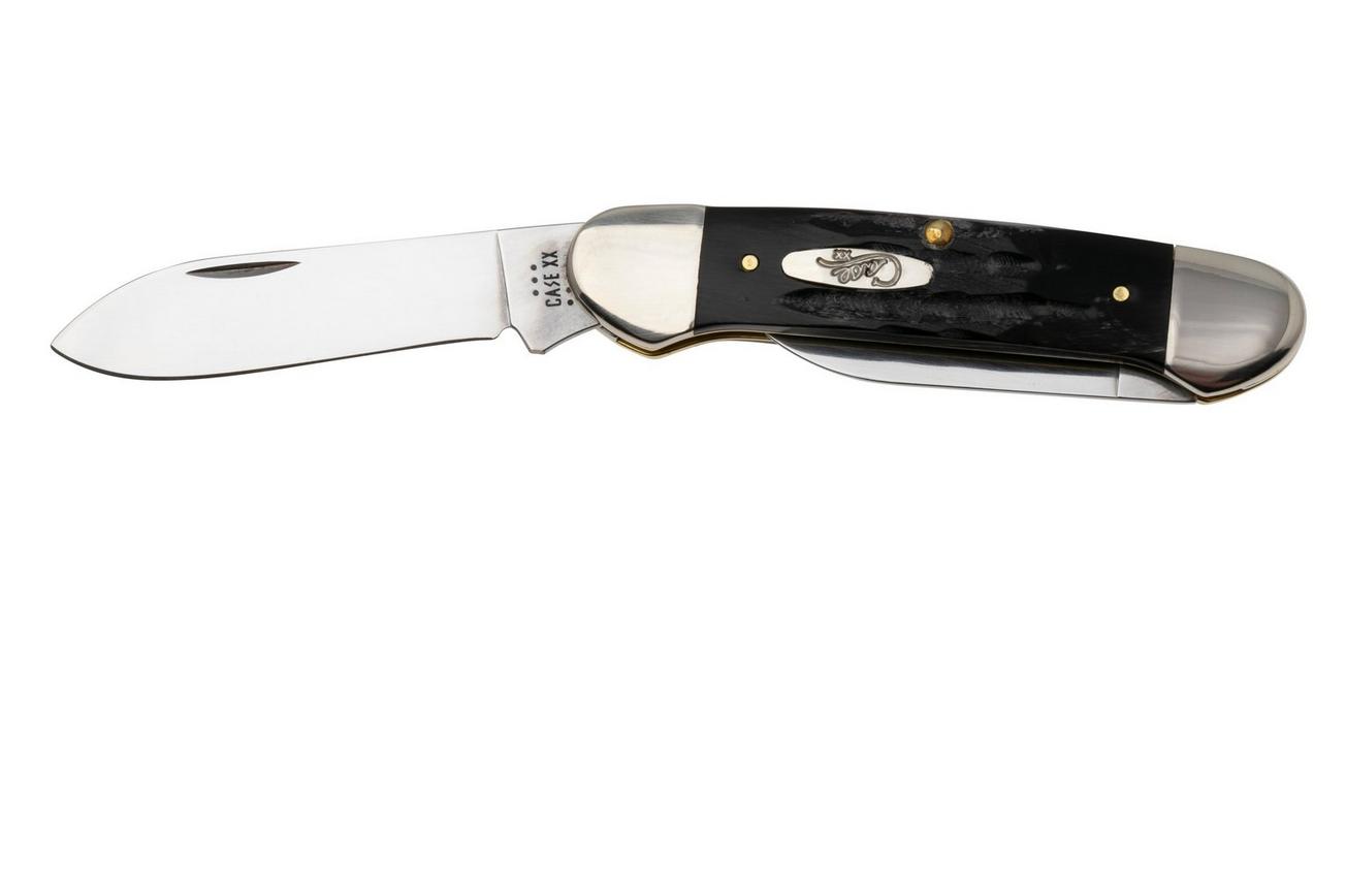 Case Canoe 65029 Jigged Buffalo Horn BH2131 SS zakmes