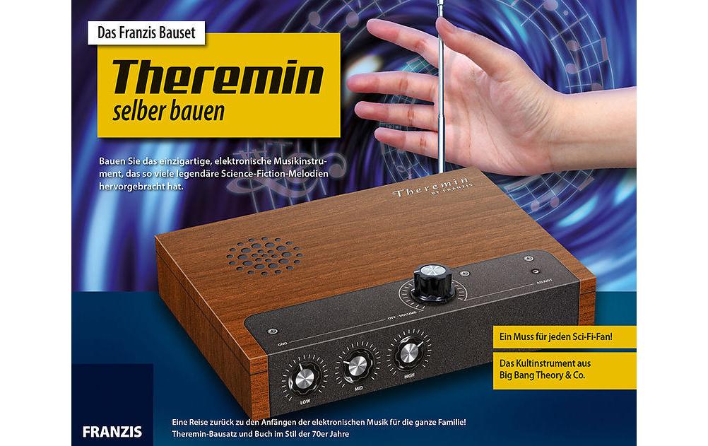 Theremin selber bauen DeutschDas Franzis Bauset – theremin selber bauen